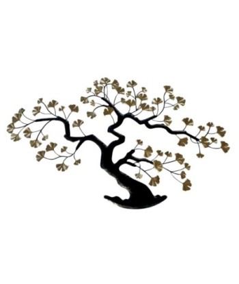 Adorno de Pared Árbol Metálico para Decoración de Jardín y Terraza, Diseño Moderno y Elegante, 60 cm