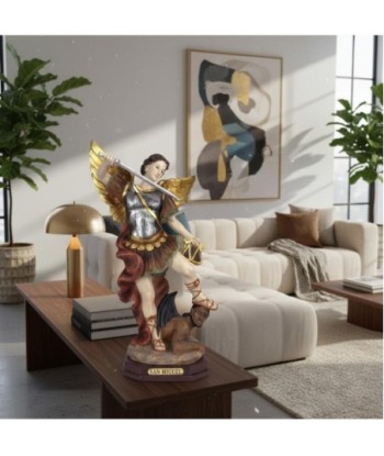 Figura Religiosa San Miguel de Resina - NOVEDAD Estilo Clásico