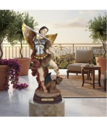 Figura Religiosa San Miguel de Resina - NOVEDAD Estilo Clásico