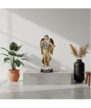 Figura Religiosa San Gabriel de Resina - Elegante y Detallada