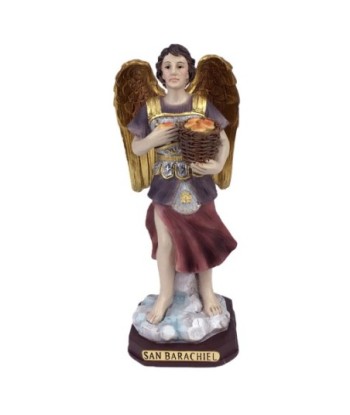 Figura Religiosa San Barachiel en Resina - NOVEDAD decorativa con estilo clásico