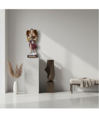 Figura Religiosa San Barachiel en Resina - NOVEDAD decorativa con estilo clásico