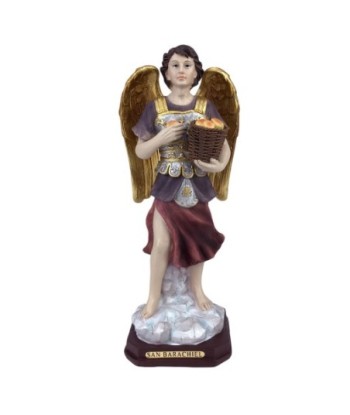 Figura Religiosa San Barachiel en Resina - Decoración Religiosa Moderno