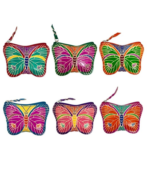 Monedero 6U Mariposa Multicolor - NOVEDAD Colorido y Original