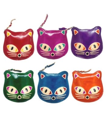 Monedero 6U Multicolor con Diseño de Gato