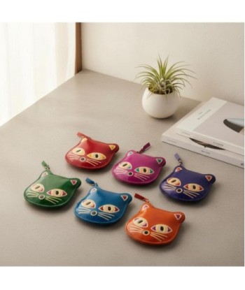 Monedero 6U Multicolor con Diseño de Gato