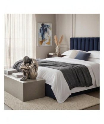 Figura Hombre Cabeza S/Rodillas en Resina, Estilo Clásico, Decoración Moderna