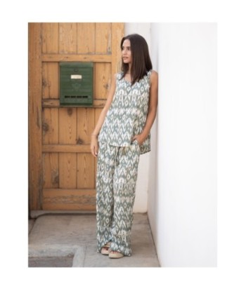 Pantalón Blanco Mujer Étnico Moda Isla Bonita - Ropa de Invierno, Pantalones Casual, Estilo Chic y Confortable