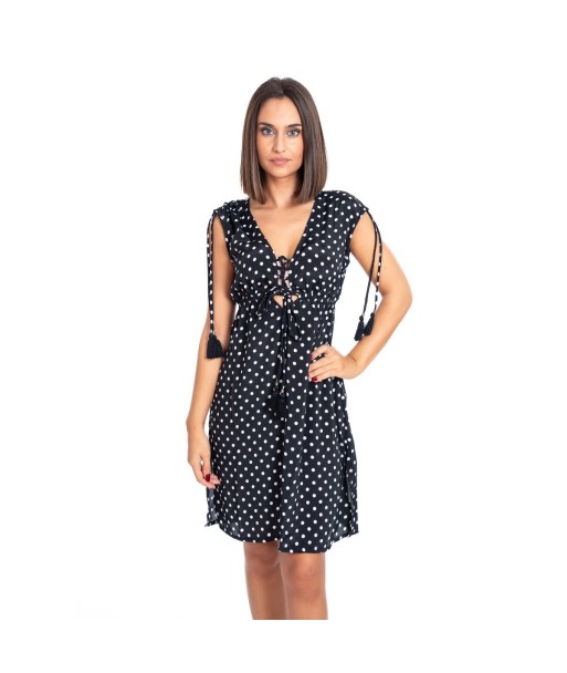 Vestido Corto Blanco Estampado para Mujer - Moda Elegante, Ideal para Fiesta y Ocasiones Especiales - Ropa de