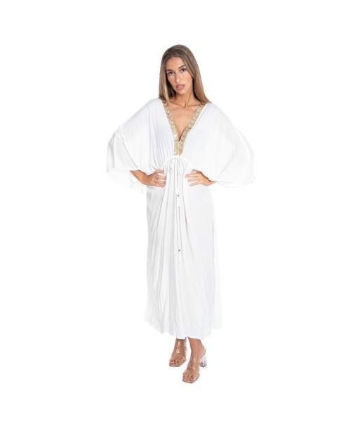Vestido Largo Midi Multicolor para Mujer - Moda Isla Bonita - Estilo Ibiza Glam - Perfecto para Fiestas y Ocasiones