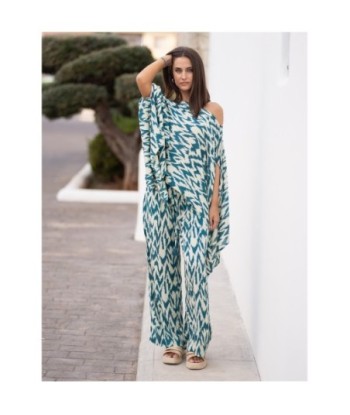 Pañuelo Azul Estampado para Mujer - Accesorios de Moda, Bufanda Ligera, Ideal para Primavera y Verano, 100% Viscosa,