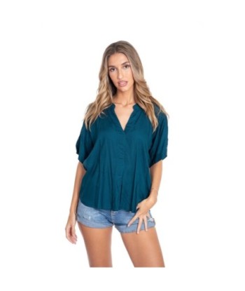 Blusa Multicolor de Mujer Elegante para Fiesta y Ocasiones Especiales - Camisa Manga Larga de Viscosa 100% - Moda