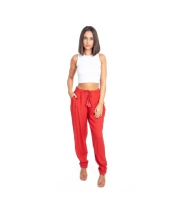Pantalón Azul Liso para Mujer - Ropa de Moda Invierno, Tiro Medio, Viscosa 100%, Ideal para Ocasiones Casual y