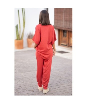 Pantalón Azul Liso para Mujer - Ropa de Moda Invierno, Tiro Medio, Viscosa 100%, Ideal para Ocasiones Casual y