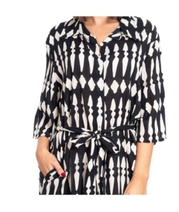 Vestido Largo Midi Verde Estampado Camisero para Mujer - Moda Isla Bonita Glam - Ideal para Fiesta y Ocasiones