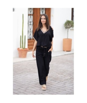 Blusa Elegante de Mujer en Viscosa 100% - Top de Moda para Fiesta y Ocasiones Especiales - Blusa Manga Larga Estampada