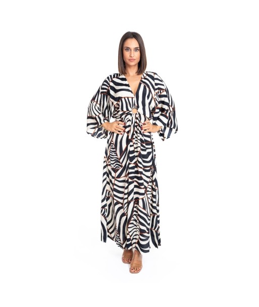 Vestido Largo Midi Azul Estampado Camisero para Mujer - Moda Isla Bonita, Elegante y Versátil para Ocasiones Especiales