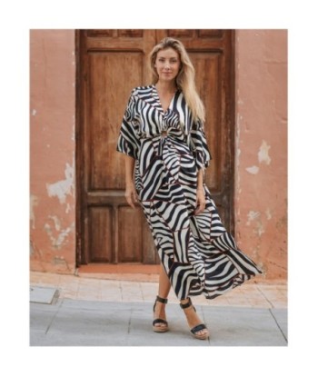 Vestido Largo Midi Azul Estampado Camisero para Mujer - Moda Isla Bonita, Elegante y Versátil para Ocasiones Especiales