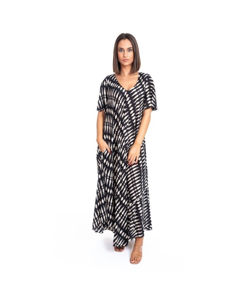 Vestido Largo Midi Azul Estampado para Mujer - Moda Elegante, Vestido de Fiesta, Ropa de Mujer Ideal para Ocasiones