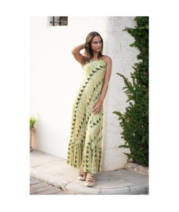 Vestido Largo Midi Azul Estampado para Mujer - Moda Elegante, Hombros Descubiertos, Perfecto para Fiesta y Ocasiones