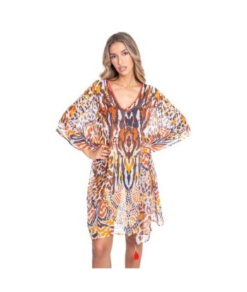 Poncho Crudo Mujer Estampado Animal Print - Ropa de Invierno, Abrigo Ligero, Perfecto para Salidas y Estilo Casual