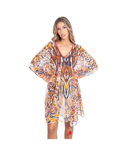 Poncho Crudo Mujer Estampado Animal Print - Ropa de Invierno, Abrigo Ligero, Perfecto para Salidas y Estilo Casual