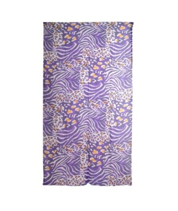 Pareo Playa Grande Crudo para Mujer, 100% Algodón, Estampado Animal Print, Ideal para Verano, Ropa de Playa, Moda