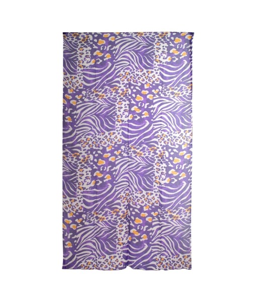 Pareo Playa Grande Crudo para Mujer, 100% Algodón, Estampado Animal Print, Ideal para Verano, Ropa de Playa, Moda