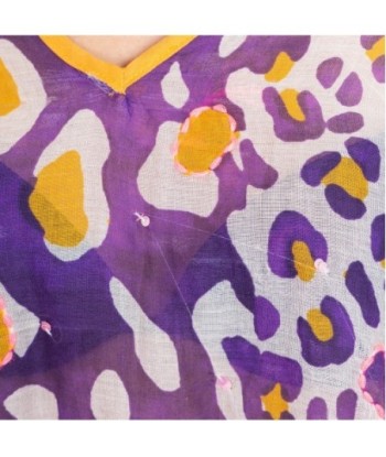 Poncho Crudo Mujer Invierno - Estilo Animal Print, 100% Algodón, Perfecto para Abrigos y Ropa de Moda, Ideal para