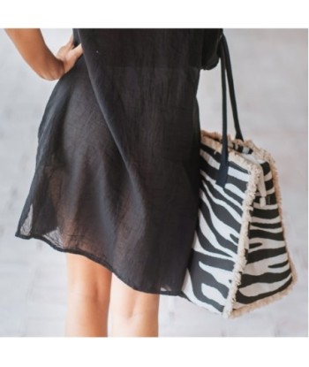 Bolso Rosa Animal Print para Mujer - Bolso de Mano, Bandolera y Tote Bag - 100% Algodón, Lavado a Mano, Ideal
