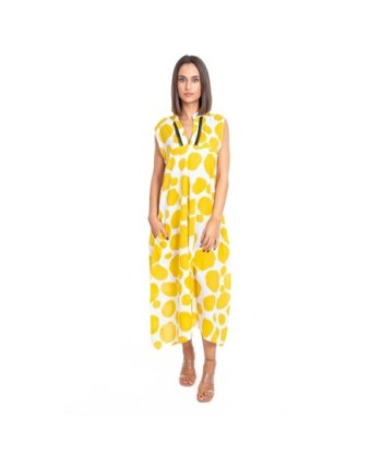 Vestido Largo Midi Multicolor para Mujer - Elegante y Con Estampado de Lunares - Ropa de Moda Mujer - Ideal para