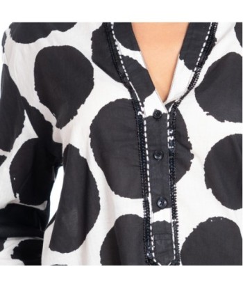 Blusa Azul Mujer Manga Larga Elegante - Camisa Casual para Fiesta y Ocasiones Especiales - Moda Mujer ISLABONITA