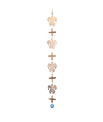 Colgante Tortugas Náuticas de Madera para Decoración Marítima, Accesorio Estilo Marinero, Ideal para el Hogar