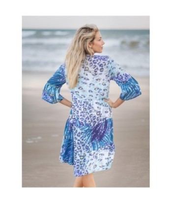 Vestido Largo Midi Blanco para Mujer - Moda Elegante, Estilo Camisero con Estampado Floral, Perfecto para Ocasiones