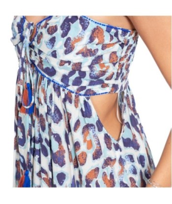 Vestido Largo Midi Blanco Estampado Animal Print para Mujer - Moda Elegante y Versátil para Ocasiones Especiales