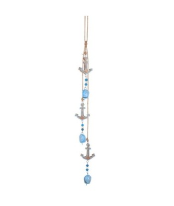Colgante Anclas Náutico de Madera Decorativo para Estilo Marítimo en Casa, Regalo Ideal para Amantes del Mar