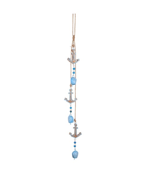 Colgante Anclas Náutico de Madera Decorativo para Estilo Marítimo en Casa, Regalo Ideal para Amantes del Mar