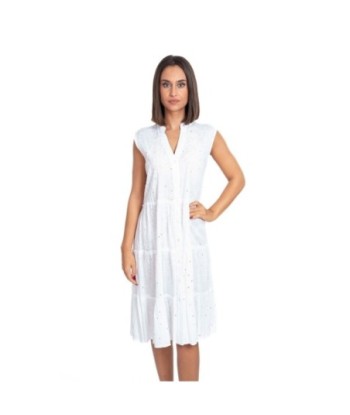 Vestido Corto Crudo Camisero para Mujer - Moda Isla Bonita Ibiza Style - Ropa de Verano Elegante y Casual - Vestidos
