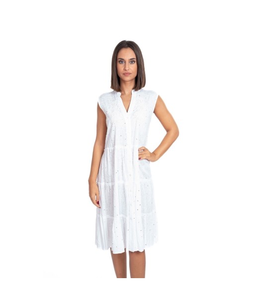 Vestido Corto Crudo Camisero para Mujer - Moda Isla Bonita Ibiza Style - Ropa de Verano Elegante y Casual - Vestidos