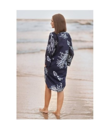 Vestido Corto Camisero de Algodón para Mujer - Moda Isla Bonita Sun and Sand, Estilo Tropical, Perfecto para Verano