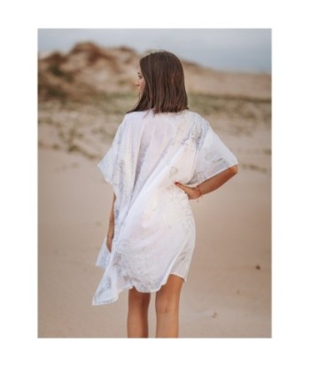 Vestido Corto Crudo para Mujer - Estilo Ibiza, Ropa de Moda Mujer, Vestido Elegante para Fiesta, 100% Algodón,