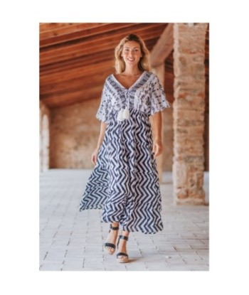 Vestido Largo Midi Blanco Estampado para Mujer, Elegante y Con Estilo, Perfecto para Ocasiones Especiales y Uso
