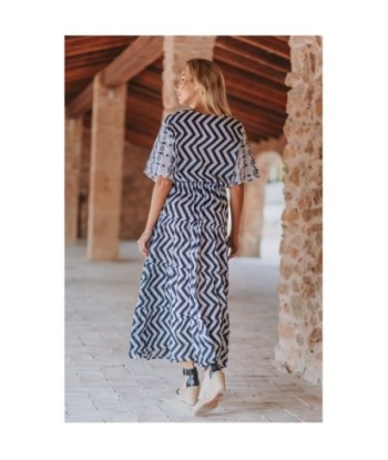 Vestido Largo Midi Blanco Estampado para Mujer, Elegante y Con Estilo, Perfecto para Ocasiones Especiales y Uso
