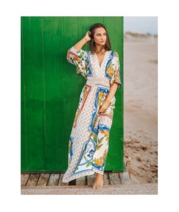 Vestido Largo Midi Blanco para Mujer - Moda Elegante, Estampado Único, Ideal para Fiesta y Ocasiones Especiales,