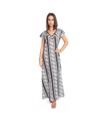 Vestido Largo Midi Azul para Mujer - Moda Étnica, Ideal para Fiesta, Casual y Ocasiones Especiales, 100% Algodón,
