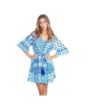Vestido Corto Crudo para Mujer - Estilo Bohemio, Perfecto para Ocasiones Especiales, Moda Mujer, Ropa Elegante,