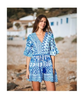 Vestido Corto Crudo para Mujer - Estilo Bohemio, Perfecto para Ocasiones Especiales, Moda Mujer, Ropa Elegante,
