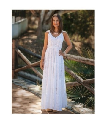 Vestido Largo Midi Amarillo para Mujer - Moda Isla Bonita, Estilo Ibiza, Perfecto para Fiesta y Ocasiones Especiales