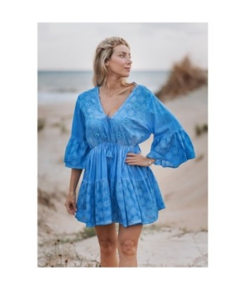 Vestido Corto Estampado para Mujer - Moda Isla Bonita Sun and Sand - Elegante y Fresco para Ocasiones Especiales
