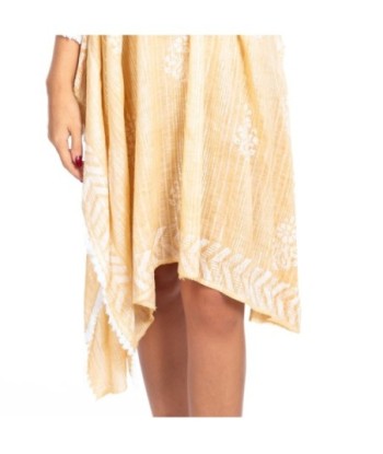 Poncho Crudo de Algodón para Mujer - Ropa de Invierno Estilo Étnico - Abrigo Versátil y Cómodo - Moda Isla Bonita